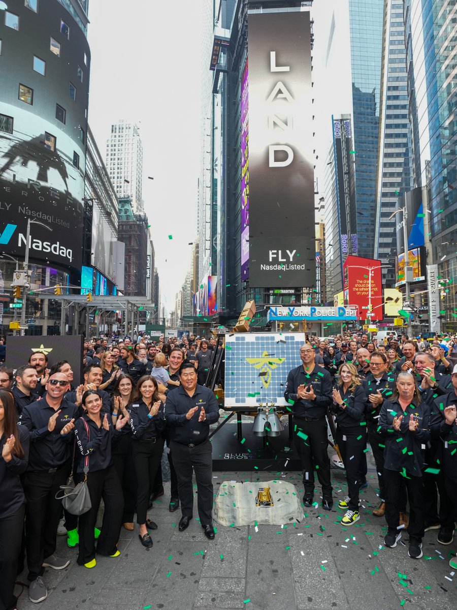 $FLY me to the Moon! Firefly is officially listed on the <a href="/Nasdaq/">Nasdaq</a>