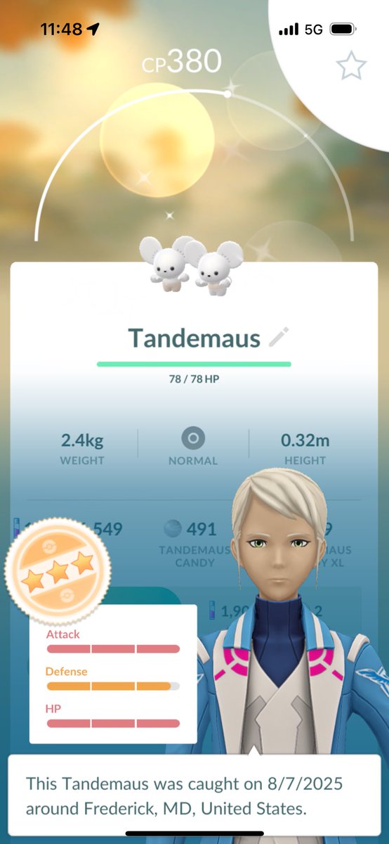 DylanJustison's tweet image. Didn’t get a chance to play yesterday, but got a set so quick this morning. Let’s go!! #PokemonGo #ShinyPokemon