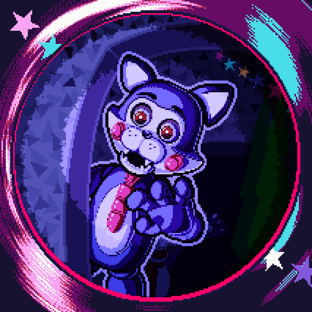 candy the cat pixel art!
