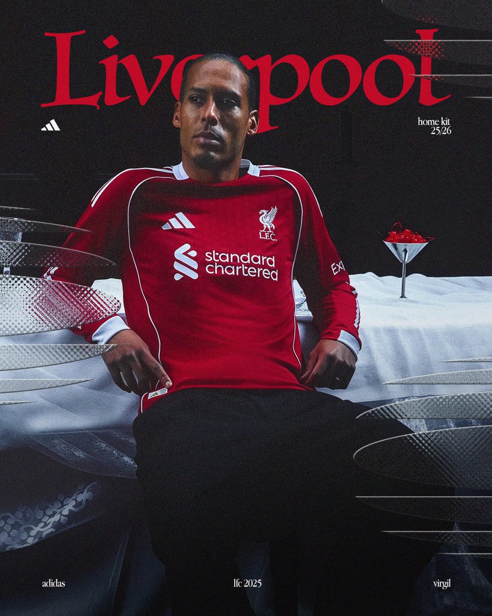 Liverpool x Adidas ; 25/26 🍒

Designed by me 🫡
