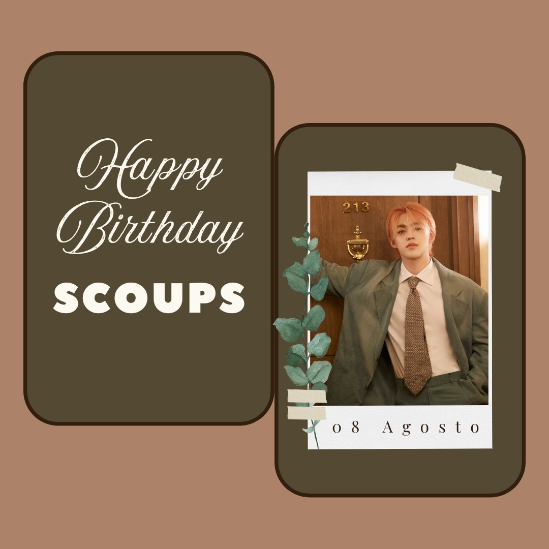 🥂: 𝐇𝐀𝐏𝐏𝐘 𝐁𝐈𝐑𝐓𝐇𝐃𝐀𝐘
👑: 𝐒𝐞𝐮𝐧𝐠𝐜𝐡𝐞𝐨𝐥

Le deseamos un feliz cumpleaños a nuestro precioso Choi Seungcheol 🎂
Esperamos que sea muy feliz en este gran día 🤎

THIRTY AND SEXY SCOUPS DAY
#알로알로_번개처럼_찾아왔다_쿱스생일
#ALO_SCOUPS_DAY
<a href="/pledis_17/">세븐틴(SEVENTEEN)</a>
