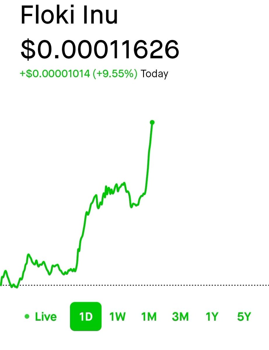 Oh crap $FLOKI is <a href="/RobinhoodApp/">Robinhood</a> say what.