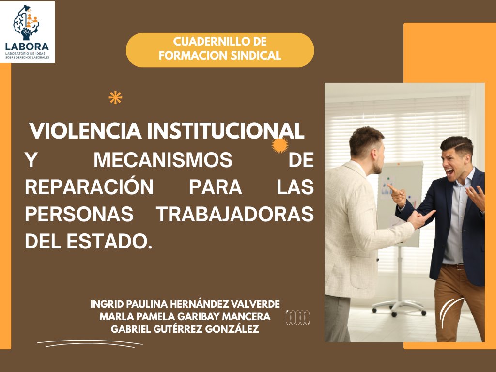 Cuando un trabajador del Estado es excluido, ignorado o castigado por alzar la voz, hablamos de violencia institucional. Aprende a reconocerla.  👉fedessp.org/cuadernillos-d…
<a href="/FedesspN/">FEDESSP Nacional</a> <a href="/agusaviles1/">Agustín Avilés</a> <a href="/marudavalos29/">Maru Dávalos</a> <a href="/PaulinaValver17/">Ingrid Paulina</a> <a href="/mariogomezgg/">Mario  Gómez</a> <a href="/CarlosCruzCas11/">Carlos Cruz Castelán</a>
