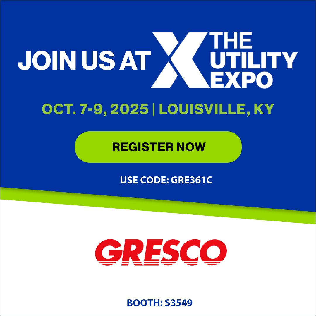 Gresco UAS is at #UtilityExpo this fall!

Visit booth # S3549 to explore aerial + robotic solutions for utility ops:
✅ UAS program support
✅ Smart payloads
✅ Workflow software
✅ Field-ready robotics

👉Discounted tickets code: GRE361C

Connect with us: grescouas.com/s/content/cont…