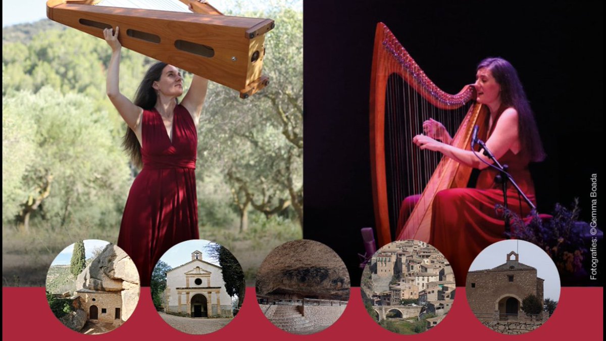 🎵 Nou concert de l'arpista Anna Amigó en el marc del cicle del cicle “Escolta Montsant”, una proposta cultural que fusiona música, patrimoni i natura, organitzada pel #PNMontsant. 

📆 8 d'agost.
🕙 20 h.
📍 El Pont de Pedra. La Vilella Baixa.