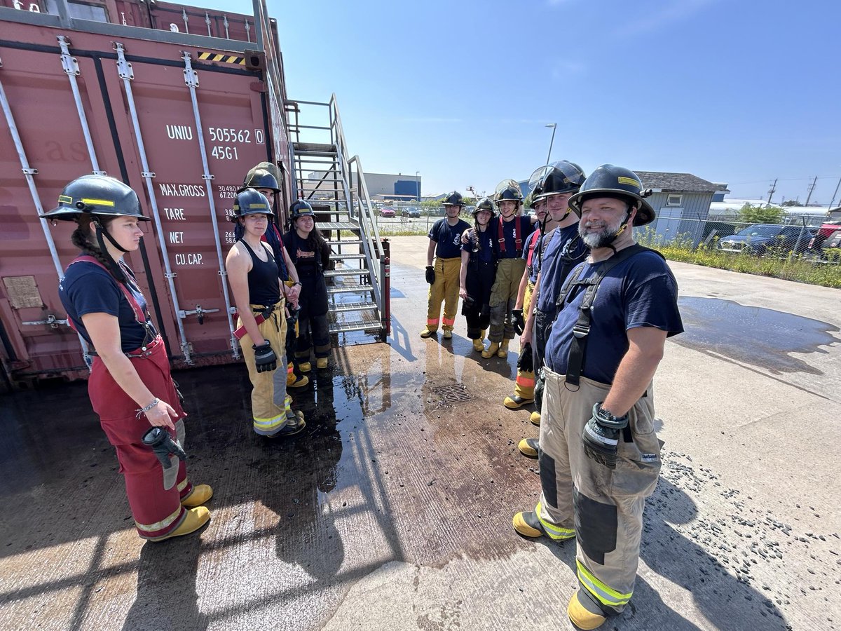 Canadian Coast Guard College (@ccgcollege) on Twitter photo 🚒 Last week in Dartmouth, our 2nd-year officer cadets wrapped up their Marine Emergency Duties training — mastering firefighting and emergency response at sea. 🚒 Last week in Dartmouth, our 2nd-year officer cadets wrapped up their Marine Emergency Duties training — mastering firefighting and emergency response at sea.