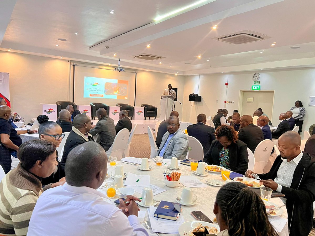 Today we hosted an iron and steel breakfast round table , focused on engaging with key stakeholders in the sector to understand the specific hurdles they face in exporting value added products. The aim was to collaboratively develop strategies to overcome these challenges and