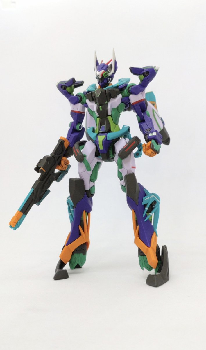 HG ジフレド 塗装 完成品 HGジフレド、完成しました✨ 部分塗装仕上げになります。 いくつか撮っ