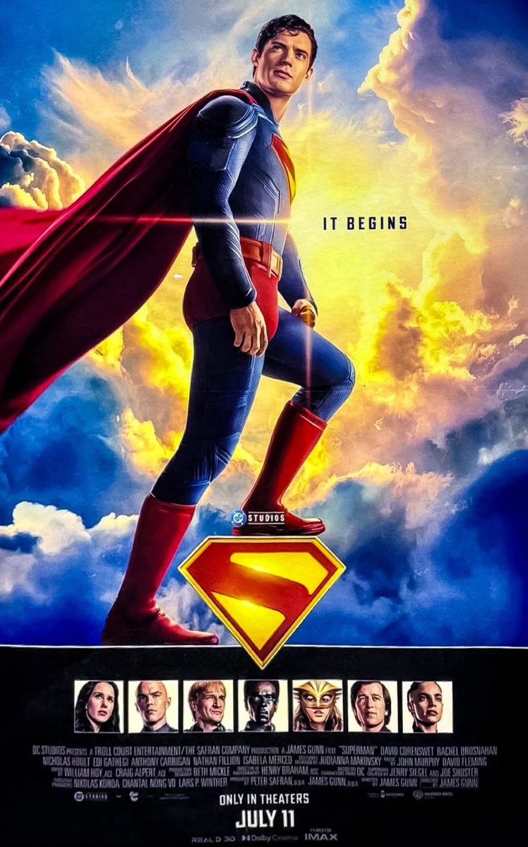 #Superman dropped only -42% this Wednesday, making $1.7M.

It’s now tracking to make over $8M this coming weekend, dropping around -40%, it’s best hold so far.