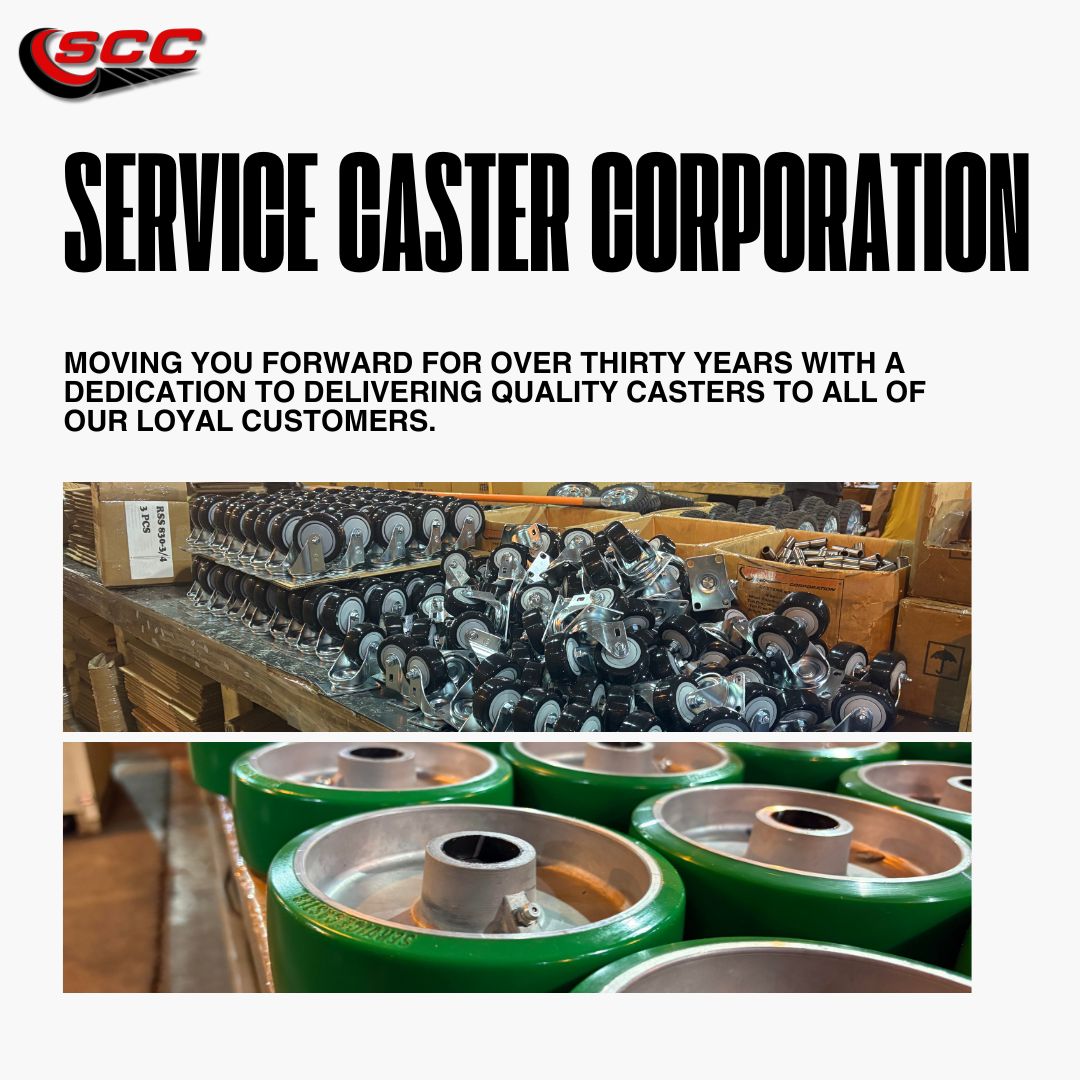 SERVICECASTER's tweet image. Rolling strong for 30 years—Service Caster is your trusted caster source. 🛞🎉#ServiceCaster #30YearsStrong #TrustedExperience #KeepRolling #CasterExperts