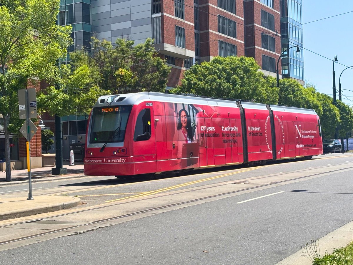 NortheasternCLT's tweet image. Have you seen us? Northeastern Charlotte is rolling through the Queen City! Our health sciences programs aren&apos;t just along for the ride—we&apos;re helping drive Charlotte&apos;s future through experiential learning and community partnerships. We&apos;re full steam ahead! #nuCLT #CharlotteNC