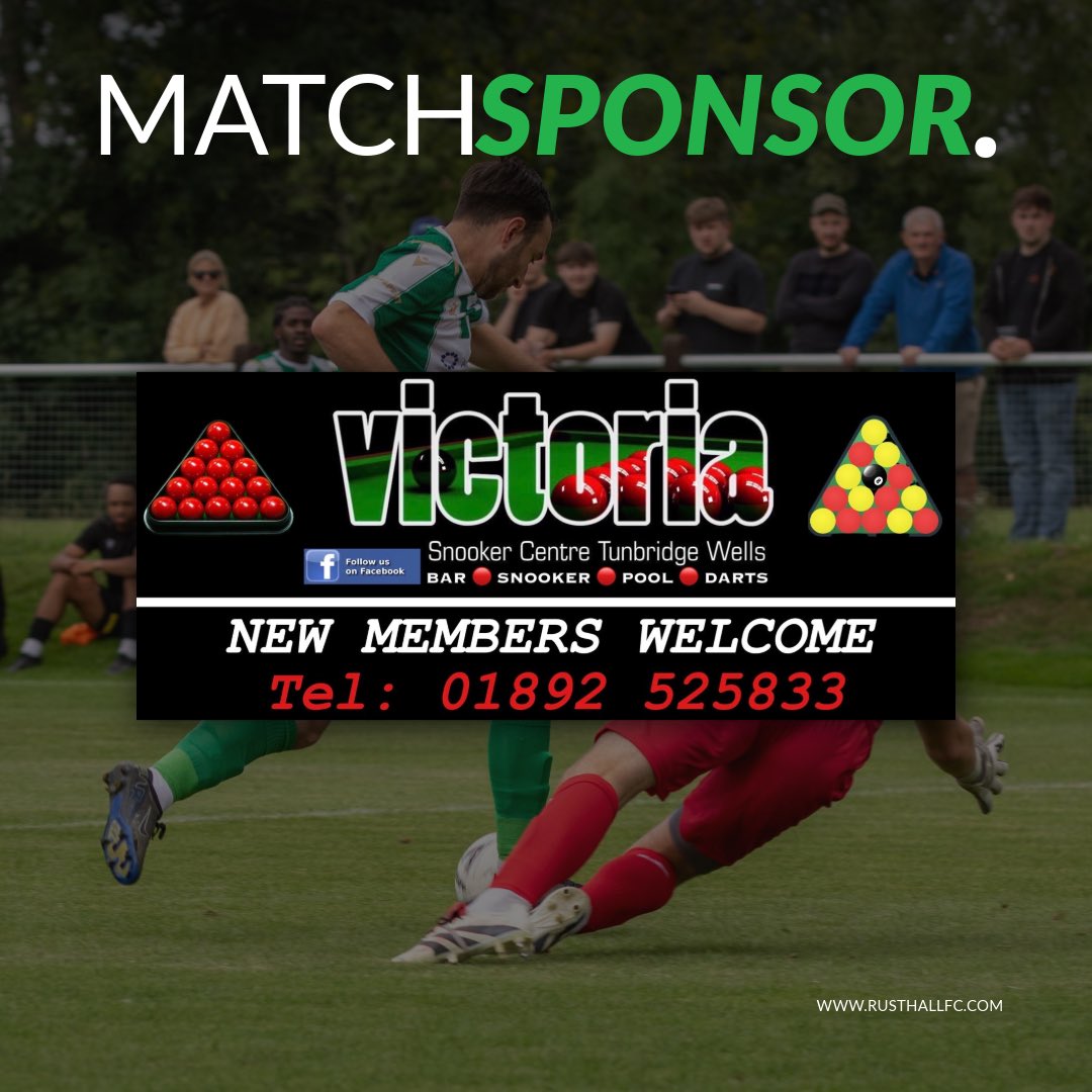 Rusthall FC (@fcrusthall) on Twitter photo Huge thanks to <a href="/vscsnooker/">VSC SNOOKER</a> who have sponsored our opening <a href="/SCEFLeague/">Presence & Co. SCEFL League</a> game against <a href="/hythetownfc/">Hythe Town FC</a> on Saturday! 👏
#RusthallFC 🟢⚪️ Huge thanks to <a href="/vscsnooker/">VSC SNOOKER</a> who have sponsored our opening <a href="/SCEFLeague/">Presence & Co. SCEFL League</a> game against <a href="/hythetownfc/">Hythe Town FC</a> on Saturday! 👏
#RusthallFC 🟢⚪️