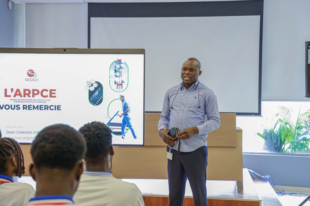 ARPCECongo's tweet image. Plus de 80 étudiants de l’Institut C-TECH ont visité l’ARPCE du 6 au 7 août 2025.
Une immersion enrichissante pour découvrir les métiers de la régulation et échanger avec nos experts.
#ARPCECongo #Postes #Télécoms #