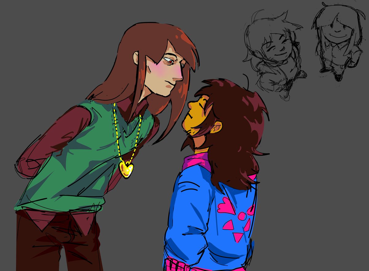 Grown up #Charisk 
#undertale