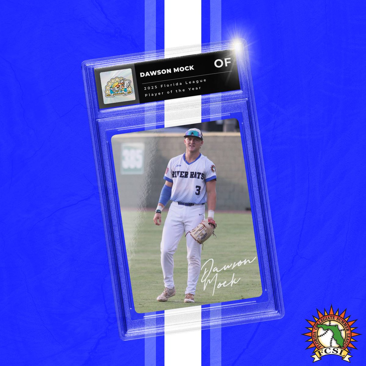 Florida League (@floridaleague) on Twitter photo The third year in the Florida League was the charm for <a href="/mock_dawson/">Dawson</a>!
Following a season where he set the Florida League single-season record for stolen bases, the <a href="/FCSLRats/">Sanford River Rats</a> standout has been named the 2025 Florida League Player of the Year!
Full story: floridaleague.com/view/fcsl/news… The third year in the Florida League was the charm for <a href="/mock_dawson/">Dawson</a>!
Following a season where he set the Florida League single-season record for stolen bases, the <a href="/FCSLRats/">Sanford River Rats</a> standout has been named the 2025 Florida League Player of the Year!
Full story: floridaleague.com/view/fcsl/news…