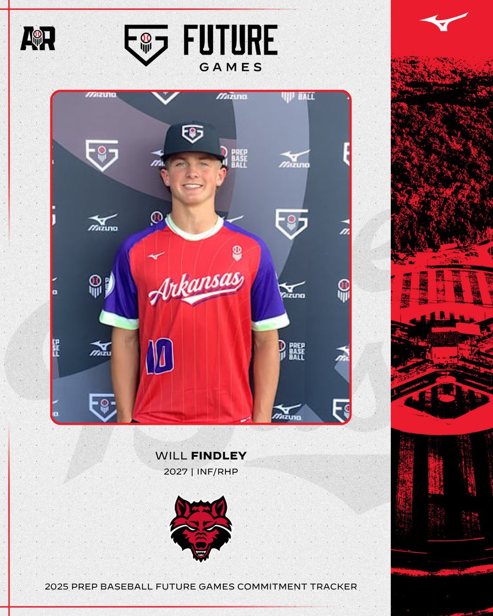 PBR Arkansas (@prepbaseballar) on Twitter photo INF/RHP Will Findley (Valley View, 2027) commits to Arkansas State University
Findley was recently a member of Team Arkansas at the #PBFG25
👤: loom.ly/qr2oB3k
<a href="/WillFindley58/">Will</a> // <a href="/BlazerHardball/">Valley View Blazer Baseball</a> // <a href="/AStateBaseball/">Arkansas State Red Wolves Baseball</a> INF/RHP Will Findley (Valley View, 2027) commits to Arkansas State University
Findley was recently a member of Team Arkansas at the #PBFG25
👤: loom.ly/qr2oB3k
<a href="/WillFindley58/">Will</a> // <a href="/BlazerHardball/">Valley View Blazer Baseball</a> // <a href="/AStateBaseball/">Arkansas State Red Wolves Baseball</a>