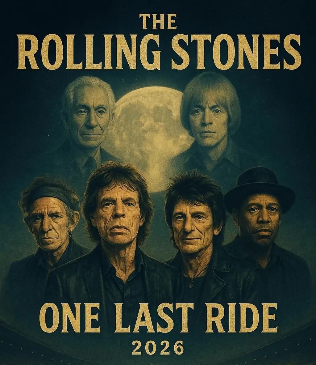 oriettamusic's tweet image. 🎶🎸MICK JAGGER and other members of The Rolling Stones officially announce the 2026 Tour ‘One Last Ride’ — A soul-stirring revival that breathes new life into the timeless spirit of The Rolling Stones —