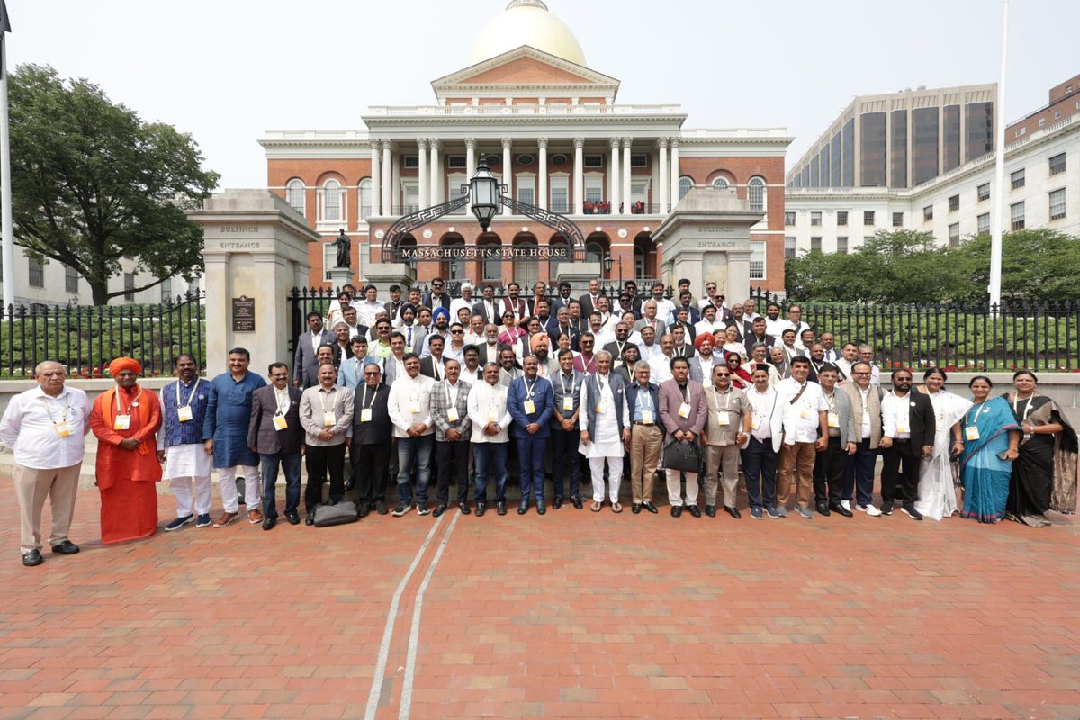 अमेरिका के #बोस्टन में आयोजित प्रतिष्ठित नेशनल कॉन्फ्रेंस ऑफ स्टेट लेजिस्लेचर्स सम्मेलन में शिरकत की। ये  एक परिवर्तनकारी वैश्विक अनुभव है।