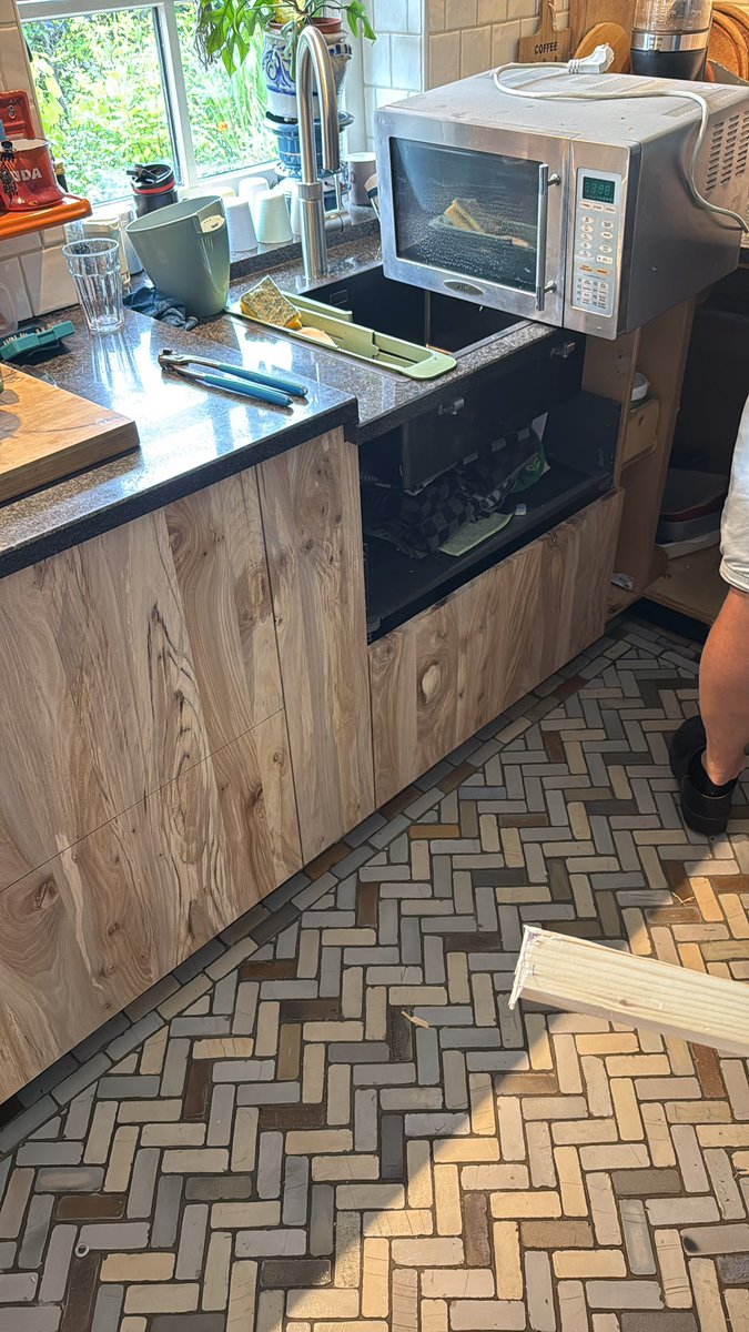 Installatiedag 1 achter de rug!