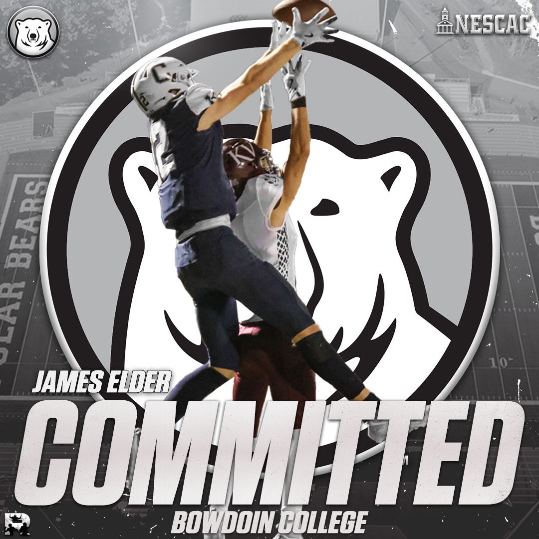 James Elder (@jameselder2026) on Twitter photo I am extremely excited to announce my commitment to the admissions process at Bowdoin! Thank you to my parents, teammates, coaches, and everyone else who helped me achieve this goal. Thank you <a href="/CoachBJHammer/">William Hammer</a> <a href="/mdeitrick44/">Mike Deitrick</a> and <a href="/CoachHarkness/">Samuel Harkness</a> for this opportunity! I am extremely excited to announce my commitment to the admissions process at Bowdoin! Thank you to my parents, teammates, coaches, and everyone else who helped me achieve this goal. Thank you <a href="/CoachBJHammer/">William Hammer</a> <a href="/mdeitrick44/">Mike Deitrick</a> and <a href="/CoachHarkness/">Samuel Harkness</a> for this opportunity!