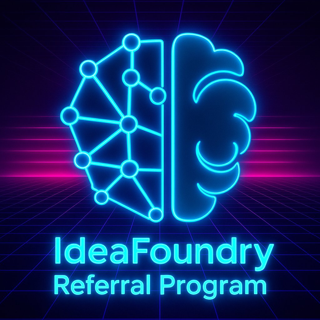 IdeaFoundry (@ideafoundryxyz) on Twitter photo 🚀 Introducing the IdeaFoundry Launchpad Referral Program
Build. Refer. Get rewards on @BNBChain
Refer creators on the IdeaFoundry launchpad
🎓 If their token graduates, you get 2.5 $BNB
🛠 Launch & graduate your own? 7.5 $BNB
🏆 Top referrer after 100 grads wins a 10 $BNB 🚀 Introducing the IdeaFoundry Launchpad Referral Program
Build. Refer. Get rewards on @BNBChain
Refer creators on the IdeaFoundry launchpad
🎓 If their token graduates, you get 2.5 $BNB
🛠 Launch & graduate your own? 7.5 $BNB
🏆 Top referrer after 100 grads wins a 10 $BNB