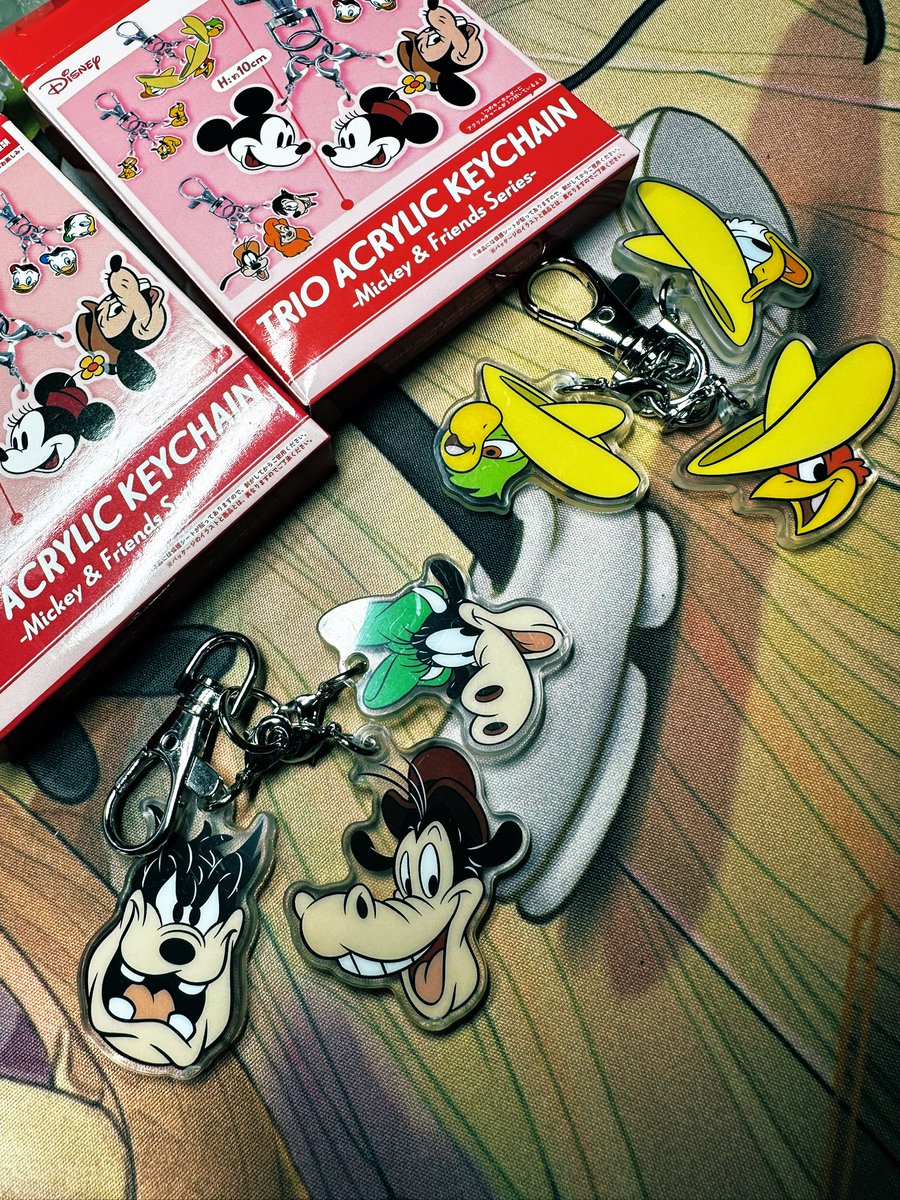 帰りに東京駅で買ったキーチェーン！モーティマーが欲しかっけど、ホーレスも意外と嬉しい☺️