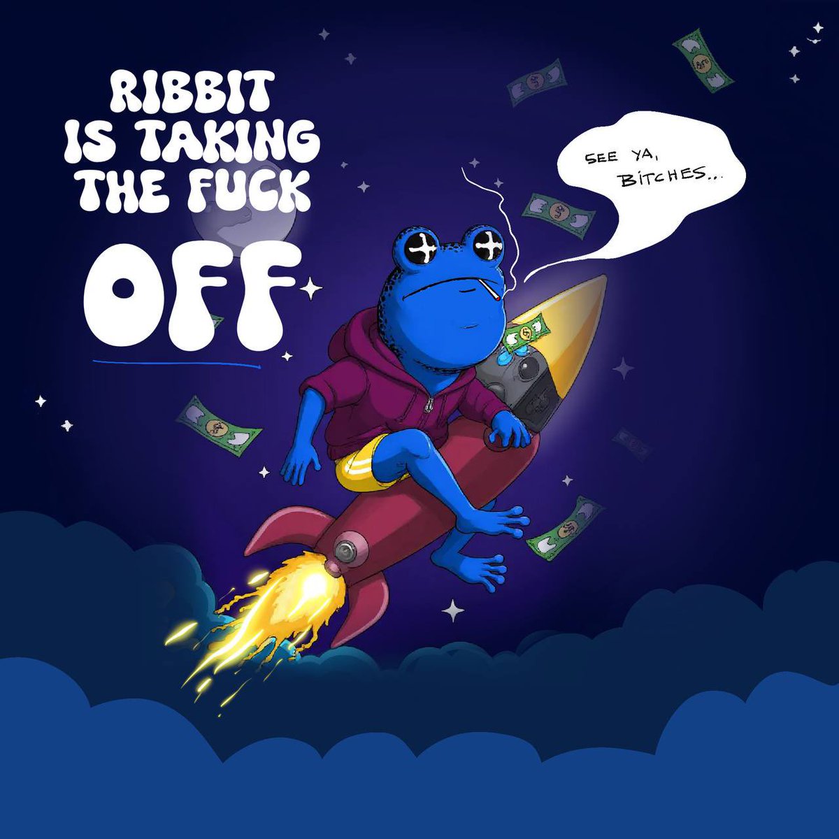 $RIBBIT is taking off!!!