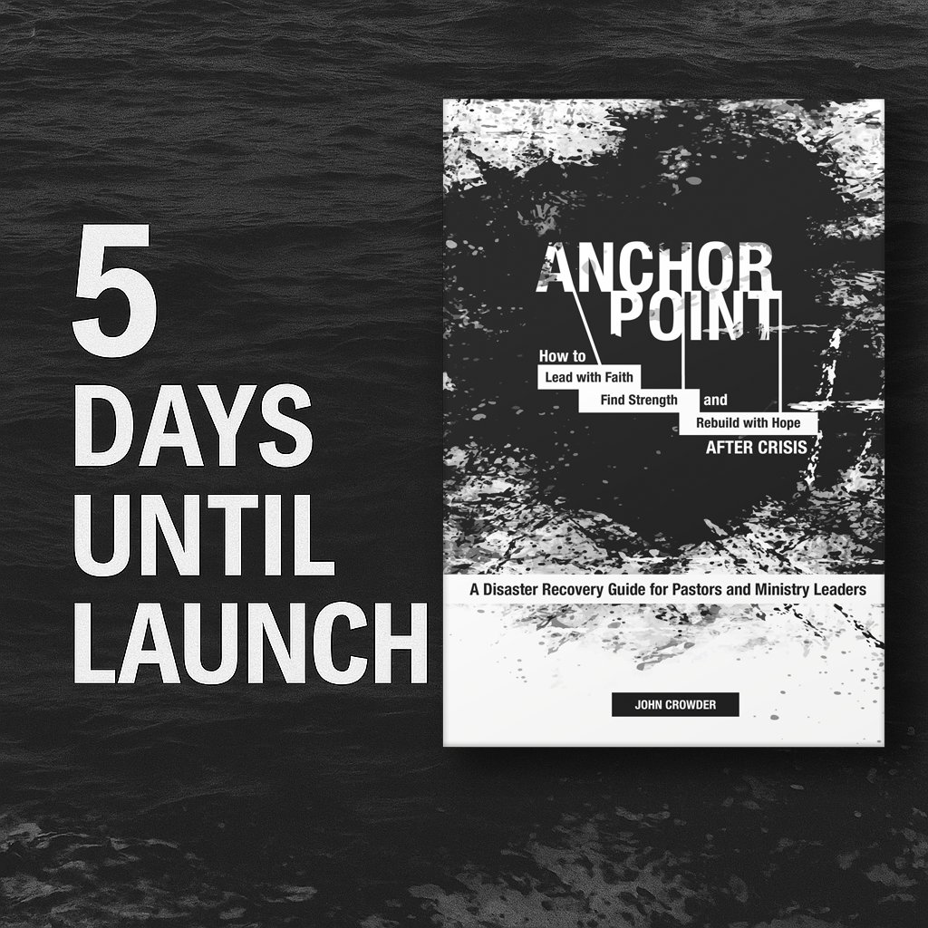 The countdown has begun! We are 5 days from launch (Aug. 12)! You can find Anchor Point at the <a href="/invite_ministry/">Invite Resources</a>  site inviteministries.org/lp/anchor-poin… and your favorite online book stores like Amazon or Google Books. There is also a Kindle version.