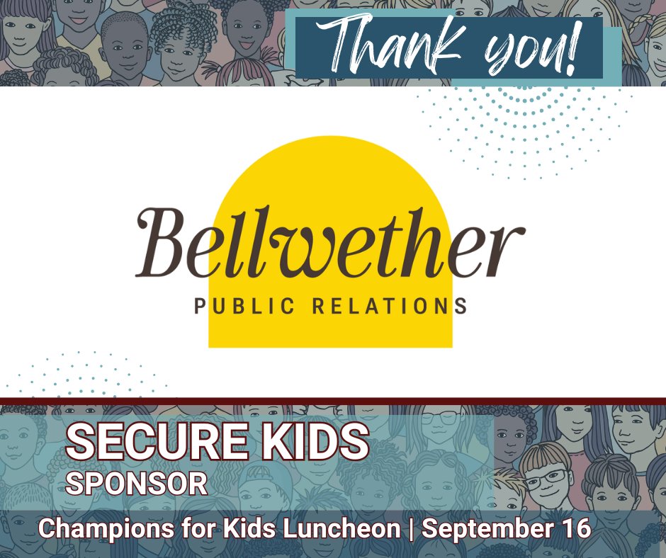 Michigan League for Public Policy @michleague.bsky (@michleague) on Twitter photo Thank you to <a href="/Bellwether_PR/">Bellwether Public Relations</a>, secure kids sponsor for our 2025 Champions for Kids Luncheon!
Champions for Kids will take place Tuesday, September 16 from 11 a.m. - 2 p.m. in Lansing and will feature a powerful panel discussion. Register to join us: bit.ly/ChampionsForKi…
Join Thank you to <a href="/Bellwether_PR/">Bellwether Public Relations</a>, secure kids sponsor for our 2025 Champions for Kids Luncheon!
Champions for Kids will take place Tuesday, September 16 from 11 a.m. - 2 p.m. in Lansing and will feature a powerful panel discussion. Register to join us: bit.ly/ChampionsForKi…
Join