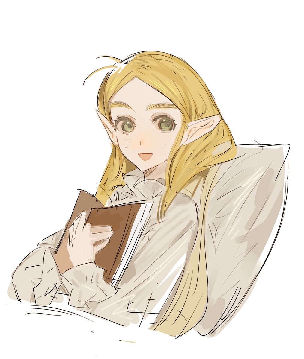 #zelda  listening a bedtime story?