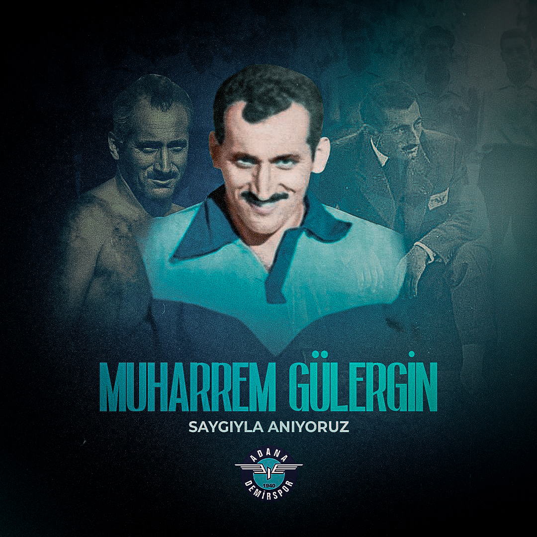 Efsanemiz Muharrem Gülergin'i saygı, sevgi ve rahmetle anıyoruz.