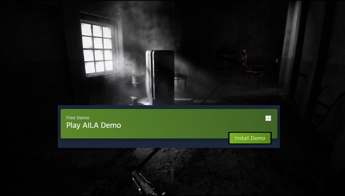 It's time to enter The Impossible House... 🩸

The A.I.L.A demo is now live on Steam! 
Head here to play: tinyurl.com/playaila