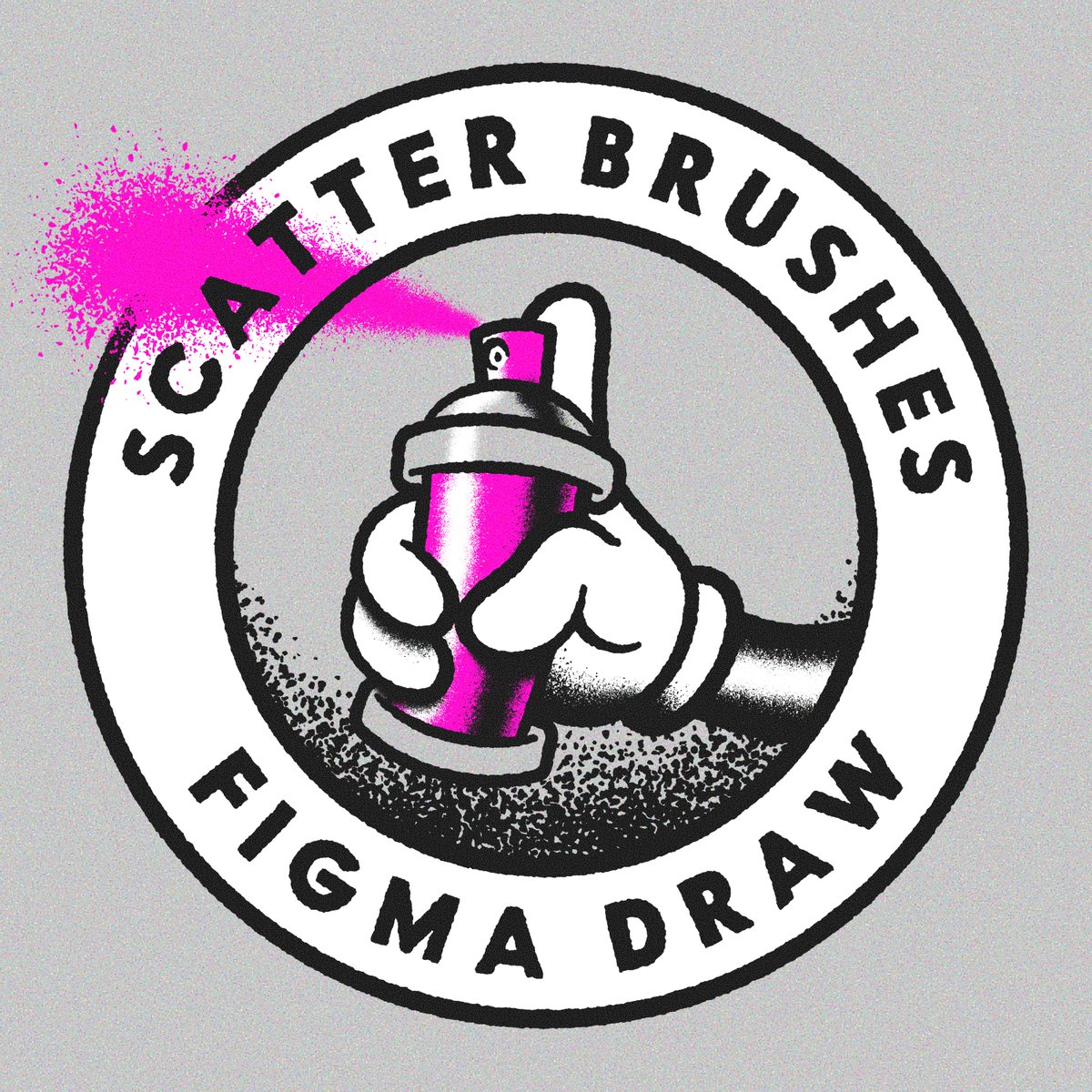 We just launched a brand new brush type in <a href="/figma/">Figma</a>: Scatter brushes! So proud of my incredible engineers on getting this one out the door and in your hands. 

I made this art using them and it was fun as hell. 

1/n