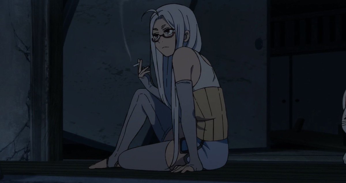 Oh my god Granny Seiko with her hair down