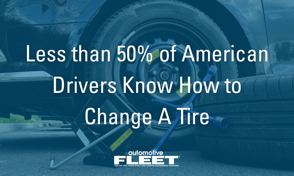 Automotive Fleet (@automotivefleet) on Twitter photo Most Americans cannot change a tire. 
Read to find out more 👉  loom.ly/PKYK1hg
##FlatTire  #americans #vehiclemaintenance Most Americans cannot change a tire. 
Read to find out more 👉  loom.ly/PKYK1hg
##FlatTire  #americans #vehiclemaintenance