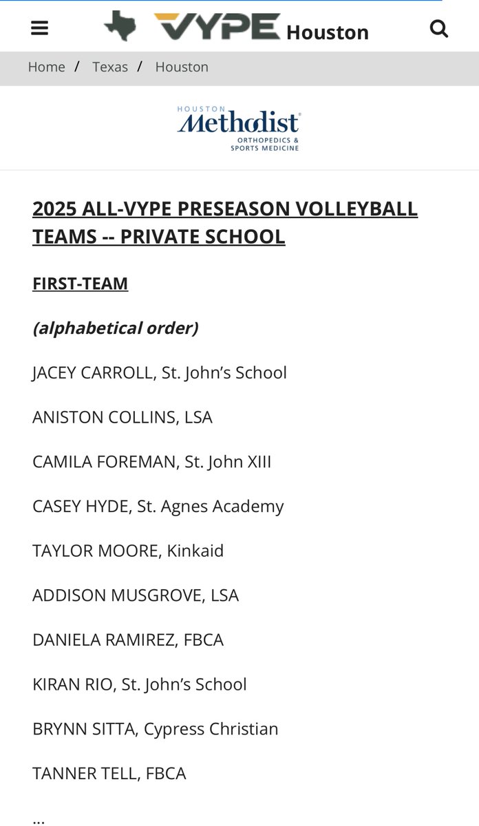 Addison Musgrove (@addisonm2028) on Twitter photo Thank you <a href="/vypehouston/">VYPE Houston</a>!
<a href="/HoustonSkyline/">Houston Skyline</a> <a href="/LSAPioneerVball/">Lutheran South Volleyball</a> Thank you <a href="/vypehouston/">VYPE Houston</a>!
<a href="/HoustonSkyline/">Houston Skyline</a> <a href="/LSAPioneerVball/">Lutheran South Volleyball</a>