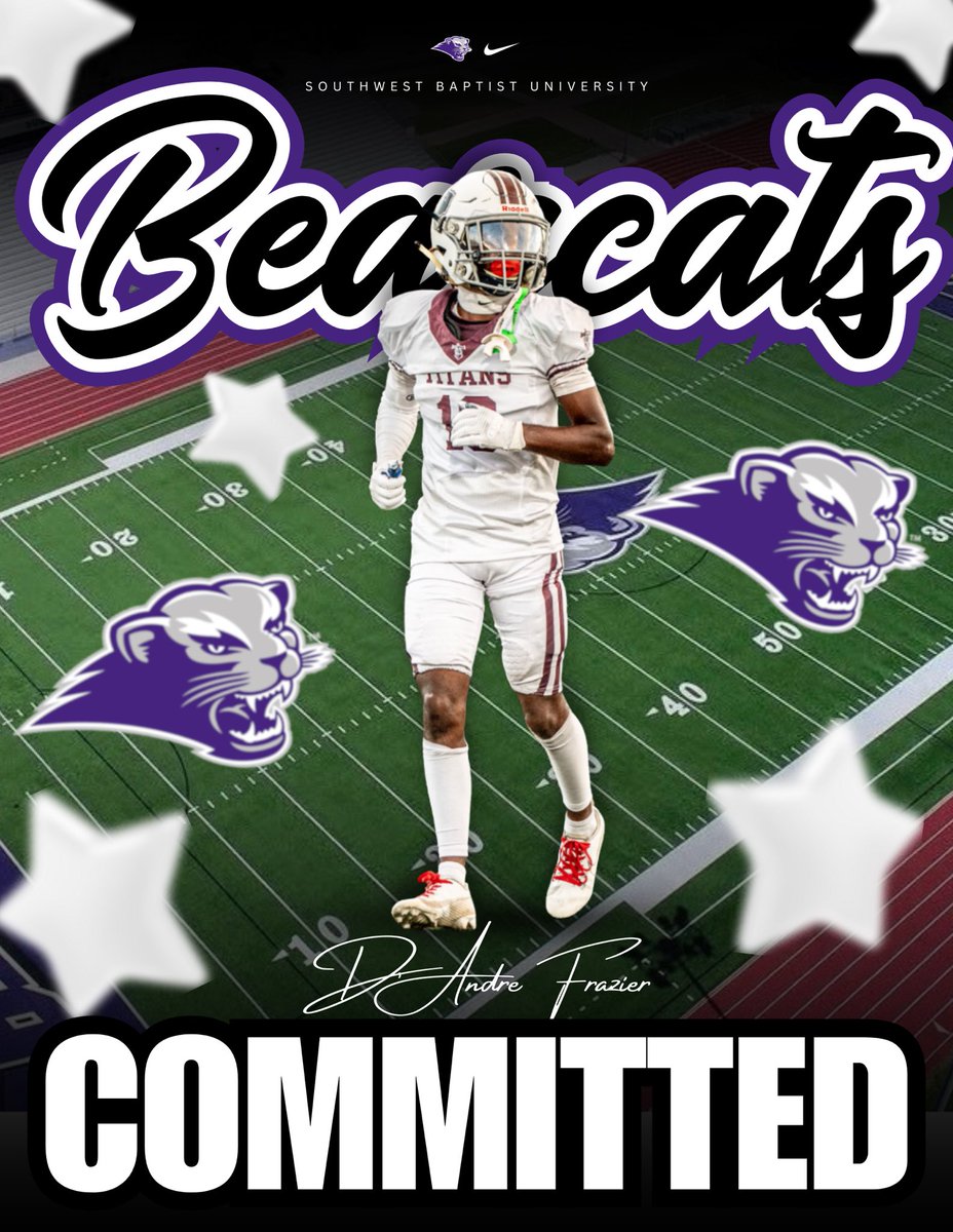 D’Andre Frazier (@djfrazier16) on Twitter photo #Committed I appreciate all the support through this process! Extremely excited to start this new journey. <a href="/CoachDNew_/">Donavan Newman III</a> <a href="/CoachHansen_/">Paul Hansen</a> <a href="/sbubearcats_fb/">SBU Football</a> <a href="/coachfreddiej/">Freddie Johnson</a>
<a href="/7MichaelBishop/">Michael Bishop🏈 NJCAA, NCAA CHOF</a> <a href="/LegacyTitanFB/">Legacy Titan Football🏈</a> <a href="/coach9cg/">Clayton Guillory</a> #Committed I appreciate all the support through this process! Extremely excited to start this new journey. <a href="/CoachDNew_/">Donavan Newman III</a> <a href="/CoachHansen_/">Paul Hansen</a> <a href="/sbubearcats_fb/">SBU Football</a> <a href="/coachfreddiej/">Freddie Johnson</a>
<a href="/7MichaelBishop/">Michael Bishop🏈 NJCAA, NCAA CHOF</a> <a href="/LegacyTitanFB/">Legacy Titan Football🏈</a> <a href="/coach9cg/">Clayton Guillory</a>