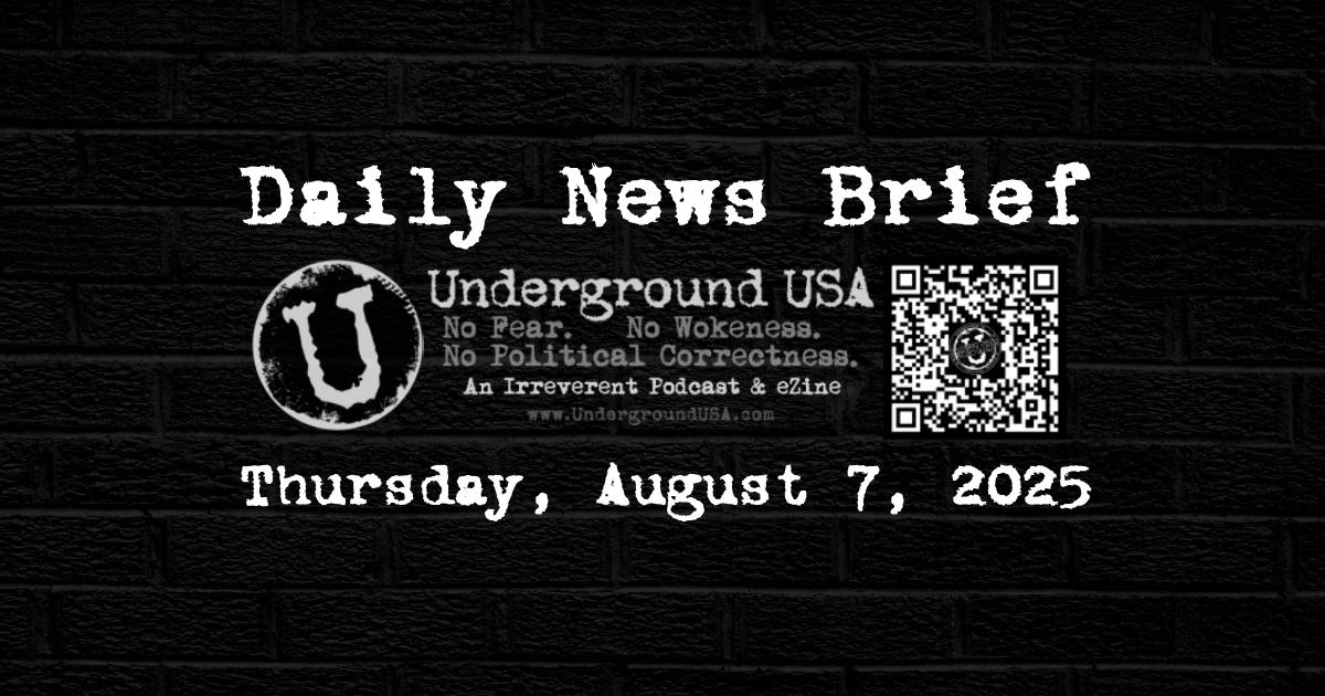 Underground USA Daily News Brief

Real  News. No Fluff. No Agenda. Delivered Daily.
Bookmark it now.

undergroundusa.com/p/underground-…

#News #BreakingNews #Information #UndergroundUSA #Government #Politics #CurrentEvents <a href="/myristicanz/">myristicanz</a> <a href="/timaeg54/">Tim Egan</a> <a href="/TaraBull808/">TaraBull</a> <a href="/catturd2/">Catturd ™</a> <a href="/MisekKathy/">KatMis</a> <a href="/cath548/">catherine</a>