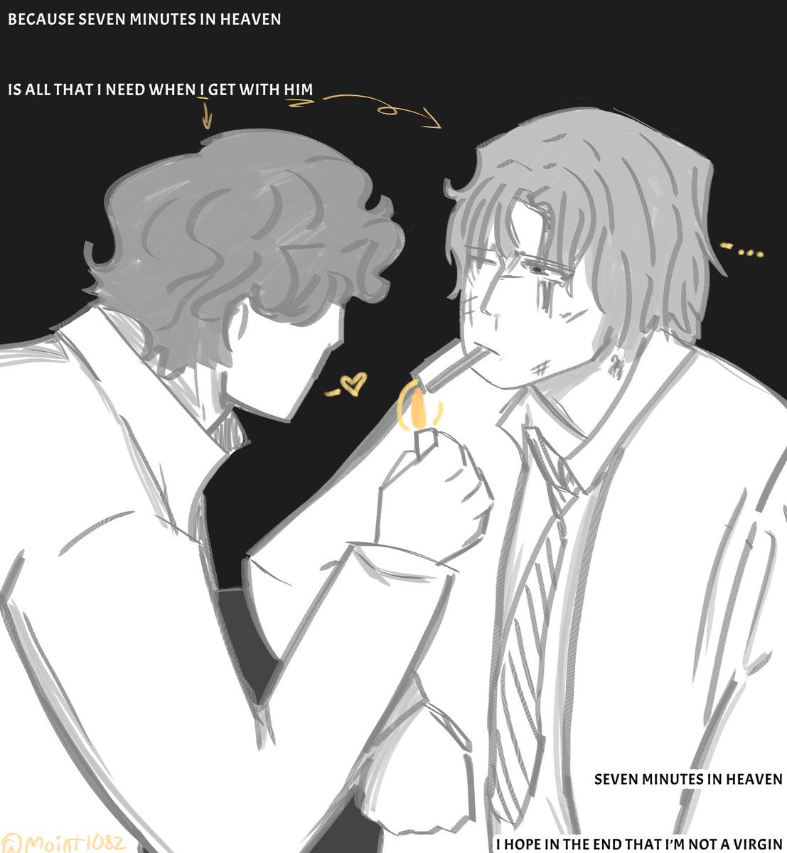 i wonder who paid me robux for yaoi oc art…….