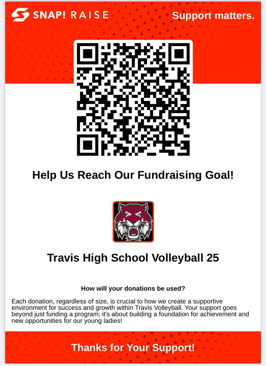 Donate to Travis volleyball!!!!