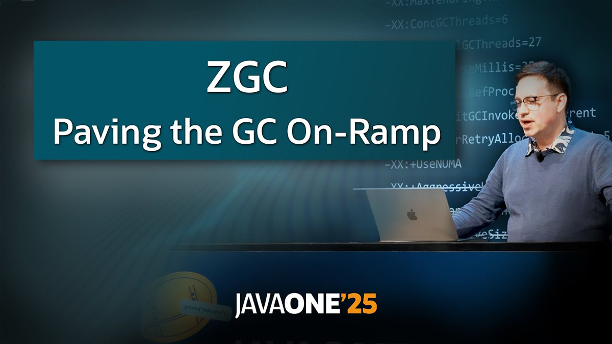 JavaOne's tweet image. This #JavaOne session digs deep into some pitfalls of a poorly configured Z Garbage Collector, and how to avoid them. social.ora.cl/60104x6au