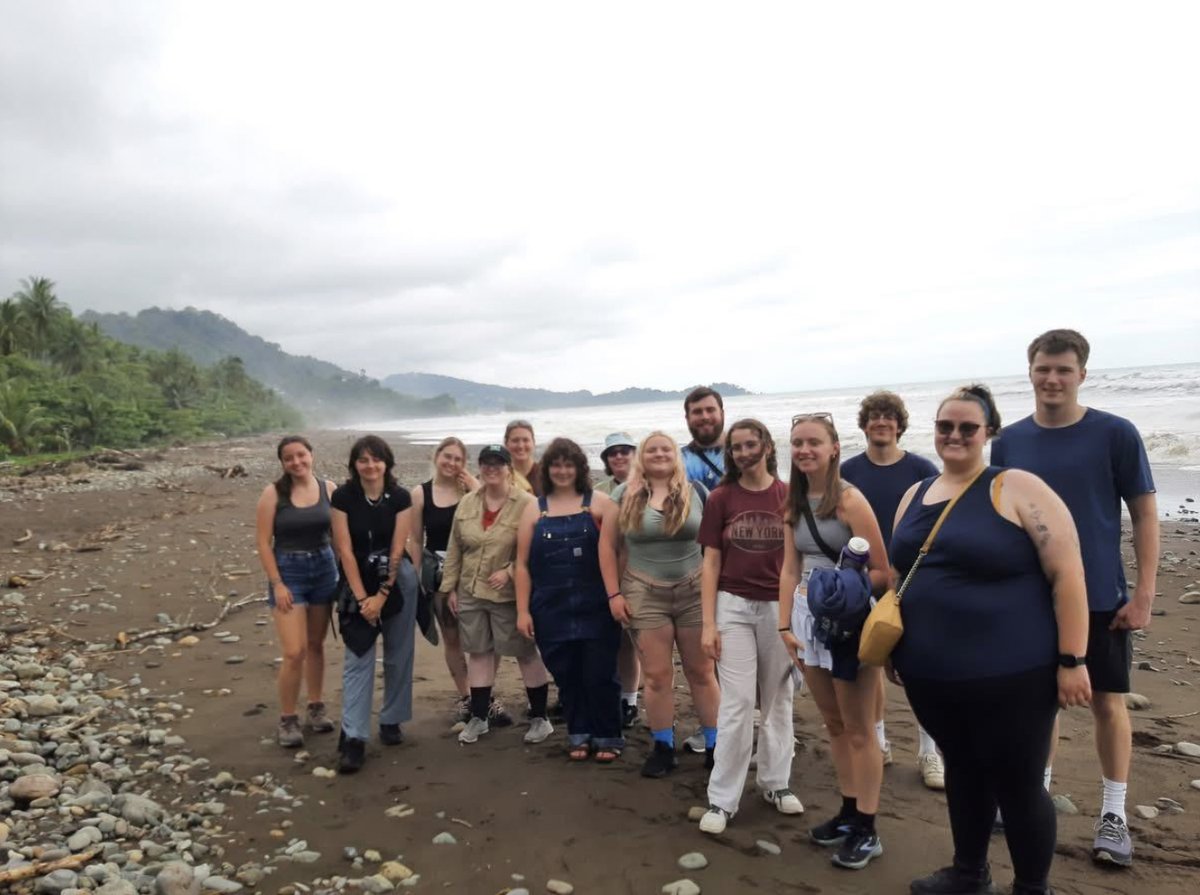 Marshall University (@marshallu) on Twitter photo Civil engineering student Maggie Dickerson signed up for a field course in Costa Rica—and came home with a whole new perspective on sustainability, community and her future as an environmental engineer.
📖 Read her story: bit.ly/4fm4qN7 Civil engineering student Maggie Dickerson signed up for a field course in Costa Rica—and came home with a whole new perspective on sustainability, community and her future as an environmental engineer.
📖 Read her story: bit.ly/4fm4qN7
