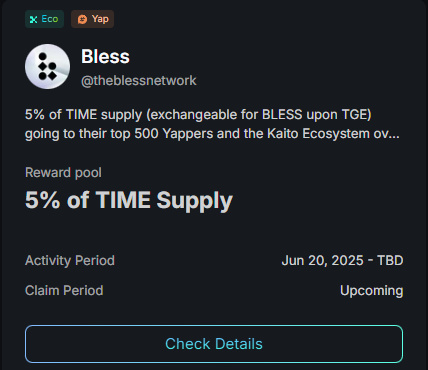 💻 Your idle device has untapped value.

With <a href="/theblessnetwork/">Bless</a> , it's no longer just sitting there  it's contributing to the world’s first shared computer.

🕒 Earn TIME tokens by running the Chrome extension
🔁 Convert TIME → $BLESS
🌐 Support real decentralized compute
🧠