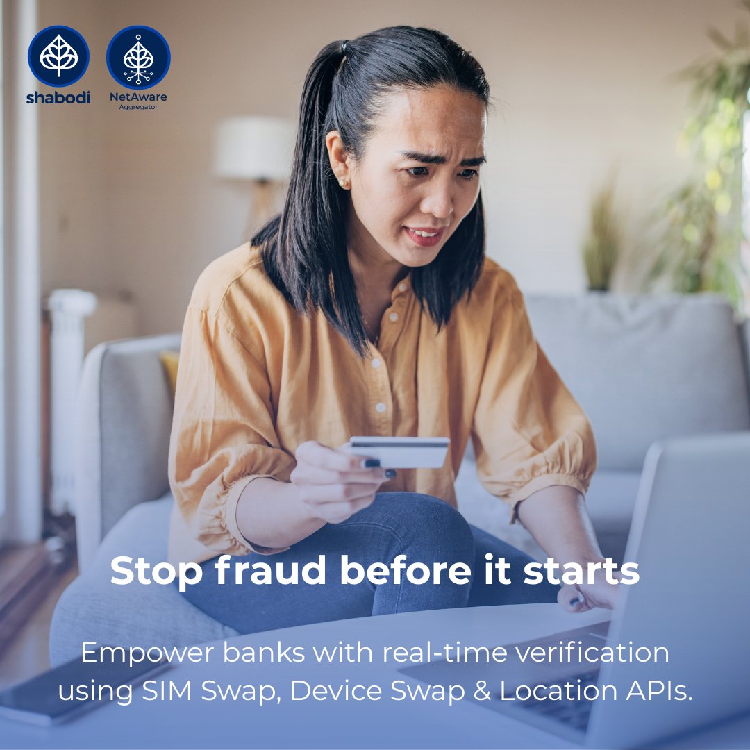 Shabodicorp's tweet image. 🔒 Still relying on SMS for fraud prevention? It’s time for an upgrade.

See how banks are using Network APIs like SIM Swap, Device Swap &amp;amp; Location to stop fraud before it happens.

Check out the case study 👇 
shabodi.com/case-studies/p…

#FinTech #FraudPrevention #APIs…