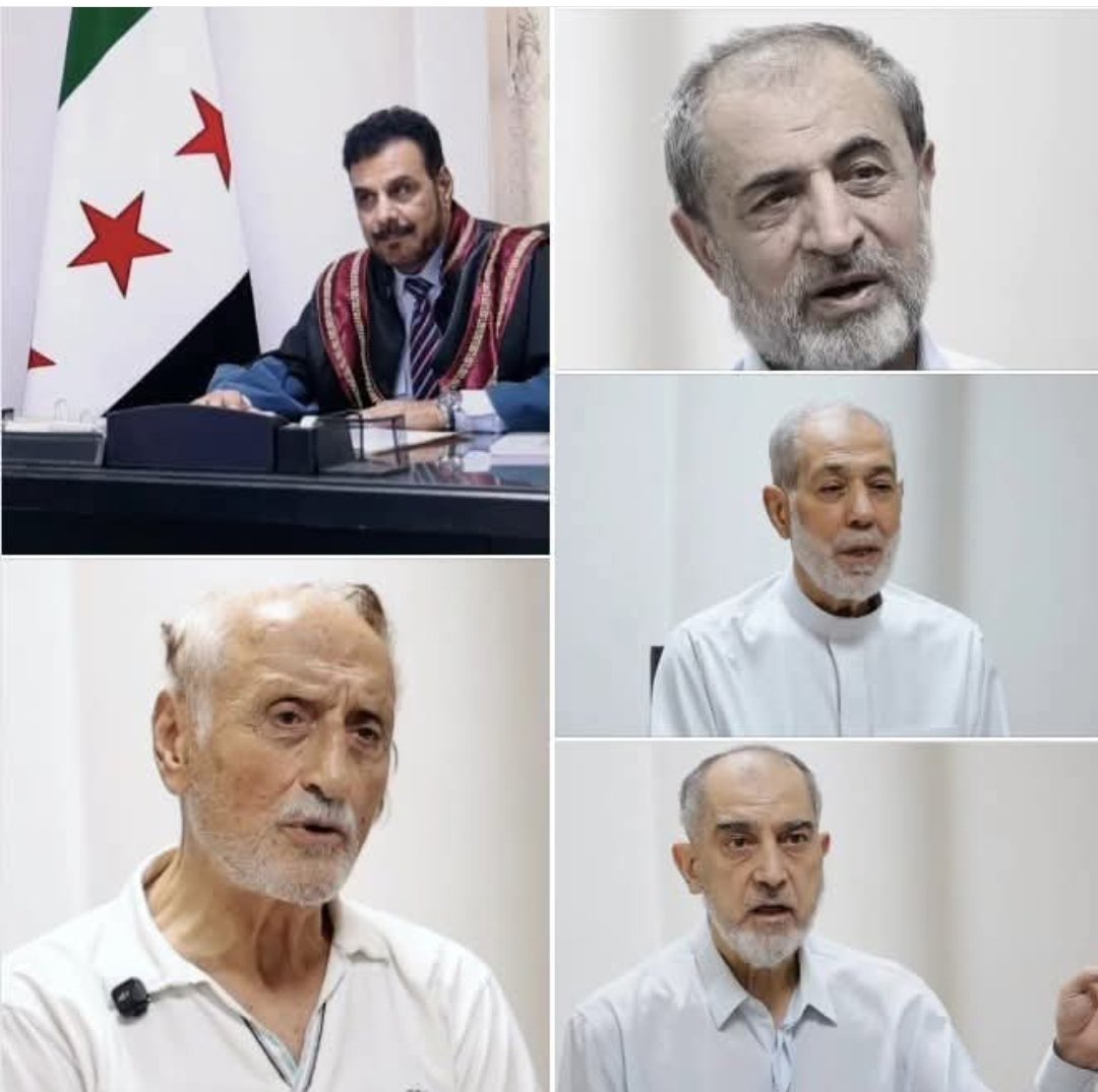 هذا هو اليوم المنتظر
مجرمون في قبضة العدالة
عقبال باقي المجرمين وخصوصا المجرم الفار بشار الأسد