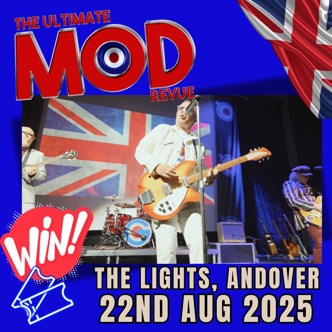 ScooterDirectry's tweet photo. 🎟️ WIN TICKETS – THE ULTIMATE MOD REVUE GIVEAWAY! 🎟️ 

https://t.co/HIpuOlOr8I, in partnership with The Goldhawks and The Mod Revue, is giving YOU the chance to win a pair of tickets to their next show at The Lights, Andover on 22nd August 2025 

>>> https://t.co/X7aICvf6yw https://t.co/WJ6LvUJdOD