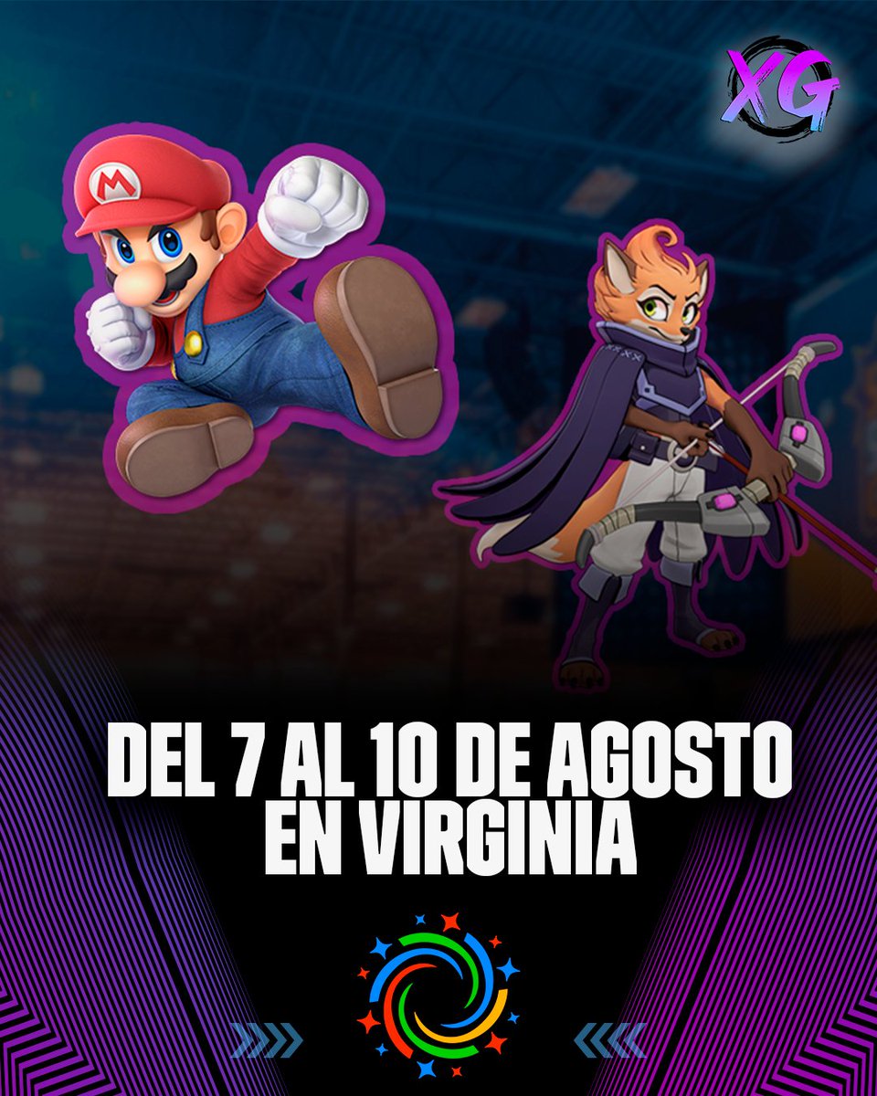 NUEVO OBJETIVO EN LA MIRA: <a href="/SuperSmashCon/">Supernova 2025</a> 🏆🎯 

▶ Desde este viernes <a href="/Ssaturday4/">Ssabado Gigante</a> va a estar presente en #Supernova2025 compiento en #SSBU &amp; #Rivals2 

A darlo todo para poner la bandera bien arriba 🔝🇵🇷 

#GoXG🟣