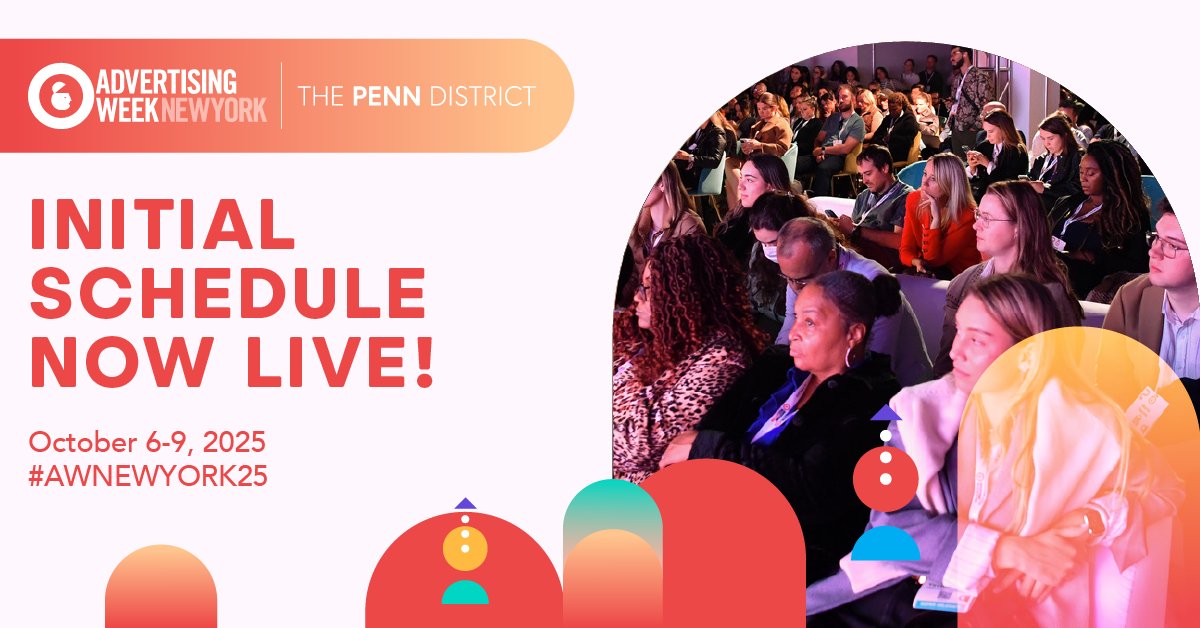 First Look! Our initial schedule is now live with the first wave of sessions, speakers and experiences happening this October 6-9 in THE PENN DISTRICT. Explore the schedule: bit.ly/41xZ1wt