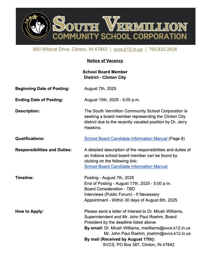 S Vermillion Schools tweet media