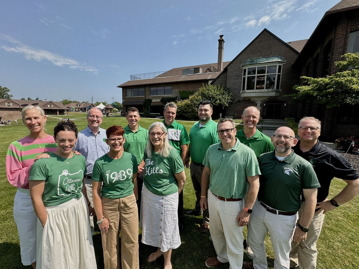 Teamwork makes the Dream…WORK! A very successful Ottawa Hills Schools “back to school” Leadership Team Retreat today! So grateful for these amazing leaders!